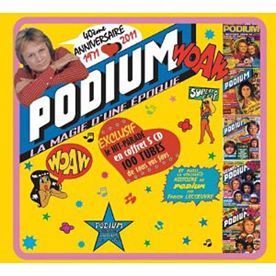 Podium 40ème anniversaire 1971 2011 - Coffret 5 CD