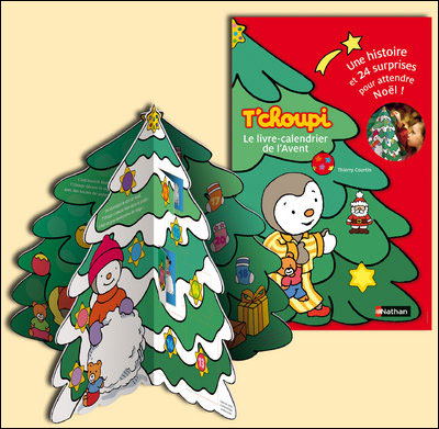 T Choupi Calendrier Avent T Choupi Thierry Courtin Cartonne Achat Livre Fnac