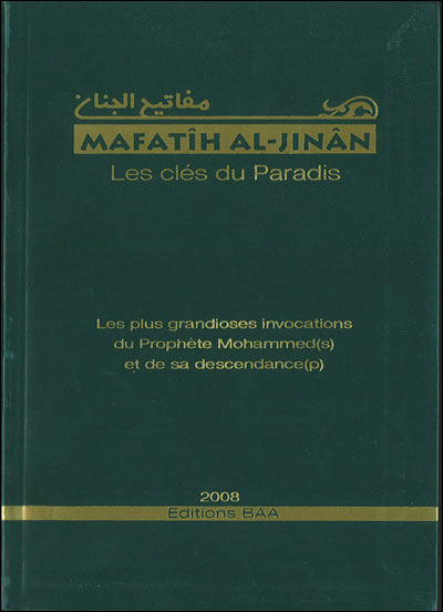 Mafatîh al-Jinân - B.a.a.
