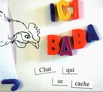 Ici baba - Chat qui se cache - Digipack
