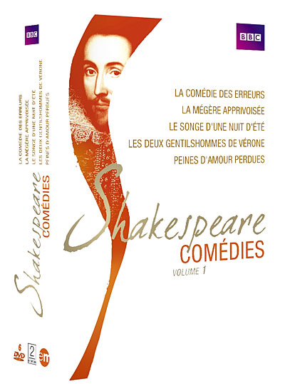 Coffret Shakespeare : Comédies Volume 1 DVD