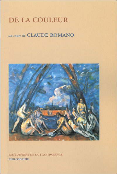De la couleur - Claude Romano - broché