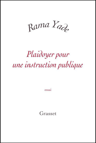 Plaidoyer pour une instruction publique