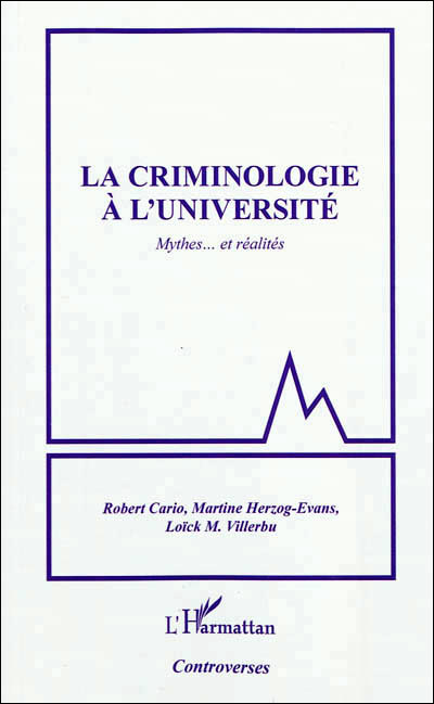 La criminologie à l'université