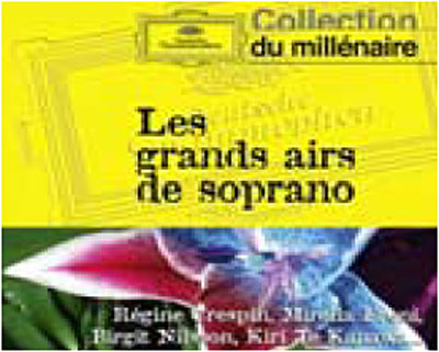Les grands airs de soprano