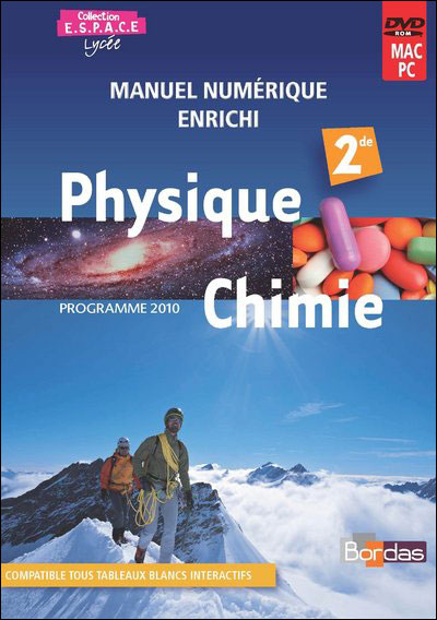 Mvpi adopt physique-chimie 2de coll. espace dvd-rom 2010