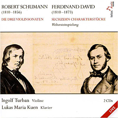 Schumann/ David: Violinsonaten [Doppel-cd]