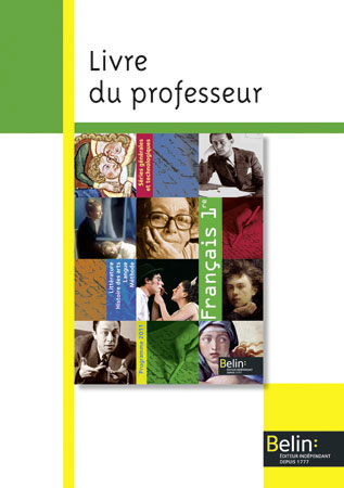 Francais 1re 2011 livre prof