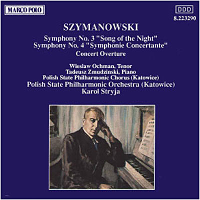 Symphonies 3 & 4 - Concert ouverture
