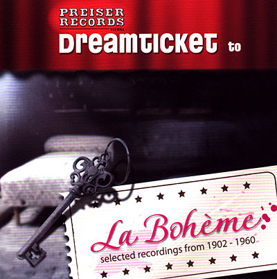Boheme - Dreamticket to - Selected recordings from 1902-1960