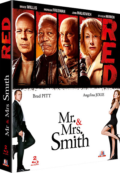 Red - Mr & Mrs Smith - Coffret Blu-Ray