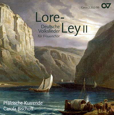 Lore-Ley II. Mélodies populaires allemandes pour chœur de femmes.