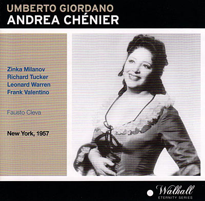 Andrea Chenier - Metropolitan opéra New York 1957