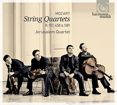 Quatuors cordes k.157, 458 et 589