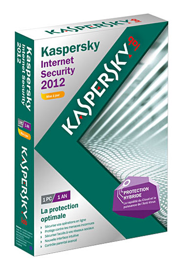 Kaspersky Internet Security 2012 Mise à jour version 1 poste