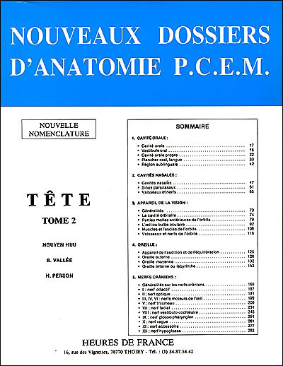 Anatomie tete tome 2 t002