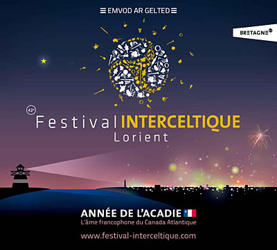 Festival interceltique de Lorient - L'année de l'Acadie