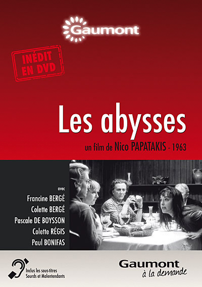 Les abysses DVD