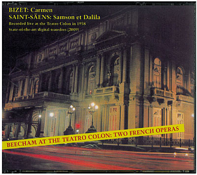 Beecham at the colon - Carmen - Samson et Dalila - 1958