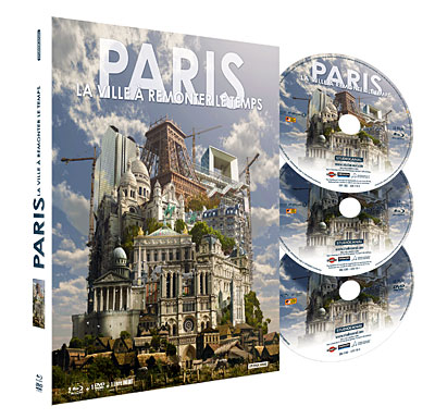 Paris : La ville à remonter le temps - Combo Blu-Ray + DVD - Edition Collector