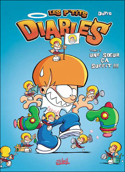 Les ptits diables T08 Couverture Tom