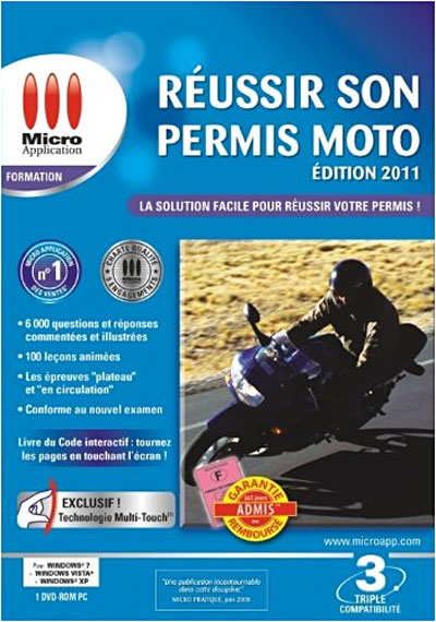 AVANQUEST (MICRO APPLICATION) R&eacute;ussir son permis moto 