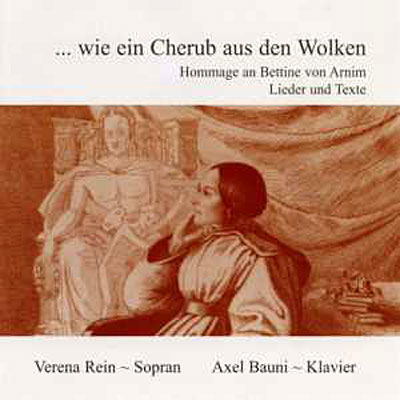 Wie ein cherub a d wolken