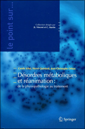 Désordres métaboliques et réanimation