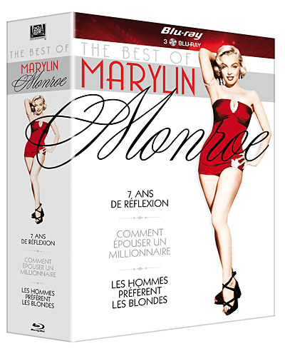 Le meilleur de Marilyn Monroe - Coffret Blu-Ray - 3 Films