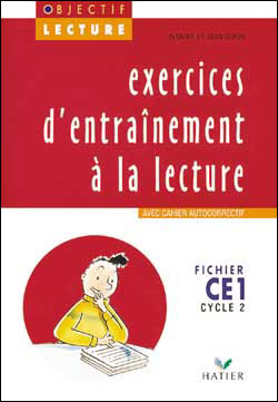 Objectif lecture exercices CE1