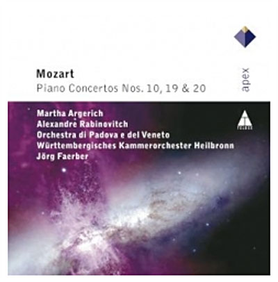 Concertos pour piano 10,19 et 20