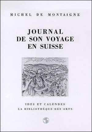 Journal de son voyage en Suisse