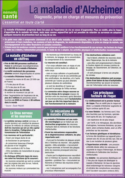 La maladie d'Alzheimer : de la prévention à sa prise en charge - broché ...