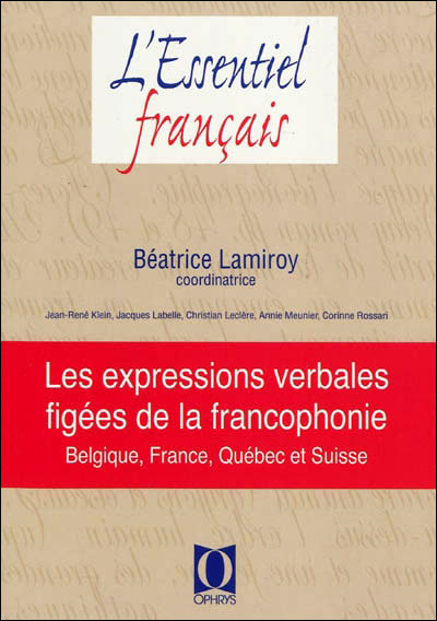 Les expressions verbales figées de la francophonie