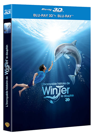 L'incroyable histoire de Winter le dauphin - Blu-Ray - Versions 2D /3Da