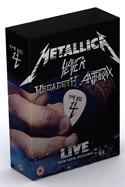The Big 4 - Live from Sofia, Bulgaria - Deluxe box 2 DVD + 5 CD