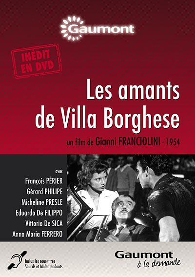 Les amants de Villa Borghese DVD