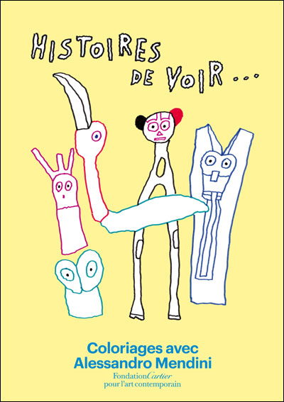 Coloriages avec alessandro mendini histoire de voir
