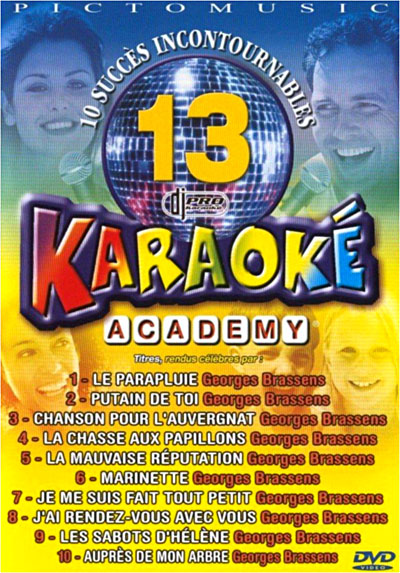 Karaoke academy - Volume 13 - Spécial Georges Brassens