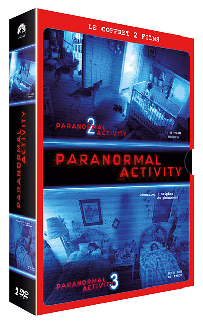 Paranormal Activity 2 - Paranormal Activity 3 - Coffret