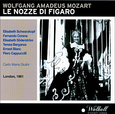 Noces de figaro - Royal Albert Hall Londres 1961