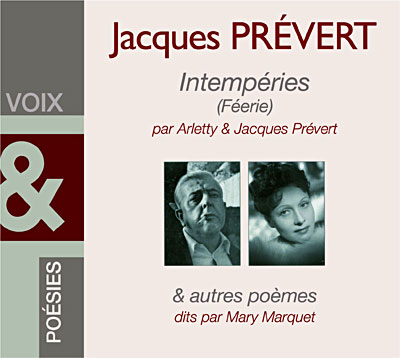 Intempéries féerie & autres poèmes - Voix & poésies