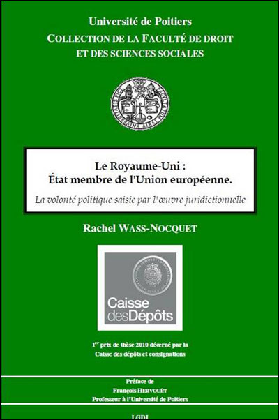 Le royaume-uni : état membre de l'union européenne. la volonté politique saisie