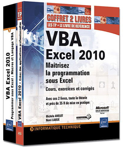 Vba Excel 2010 -  Collectif - Coffret