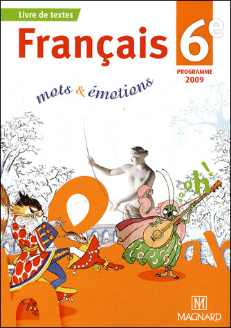Francais 6e mots et emotions
