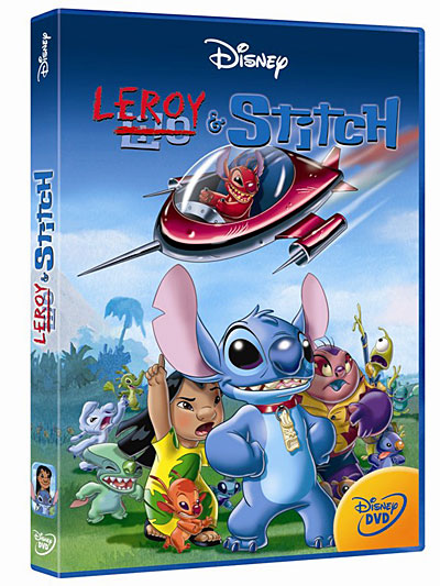 Peluche Leroy avec coeur 2023 de Lilo et stitch Disney