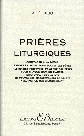 Prières liturgiques