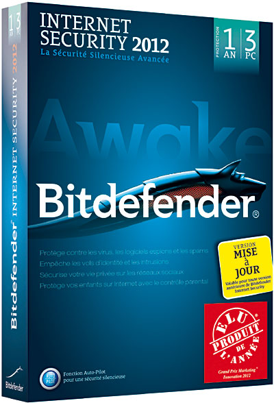 Bitdefender Internet Security 2012 3 postes version mise à jour