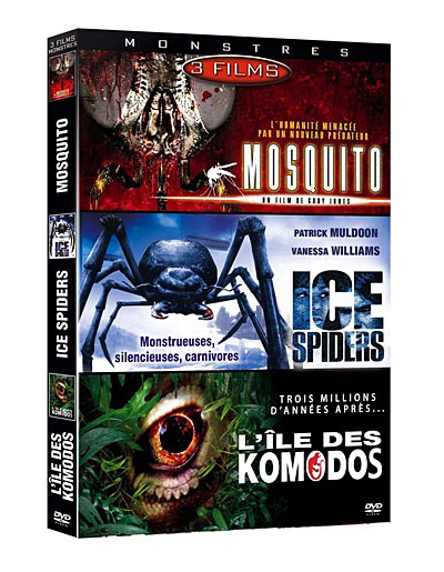 Mosquito - Ice Spiders - L'Île des komodos - Coffret