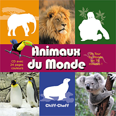 Animaux du monde Inclus livret 24 pages
